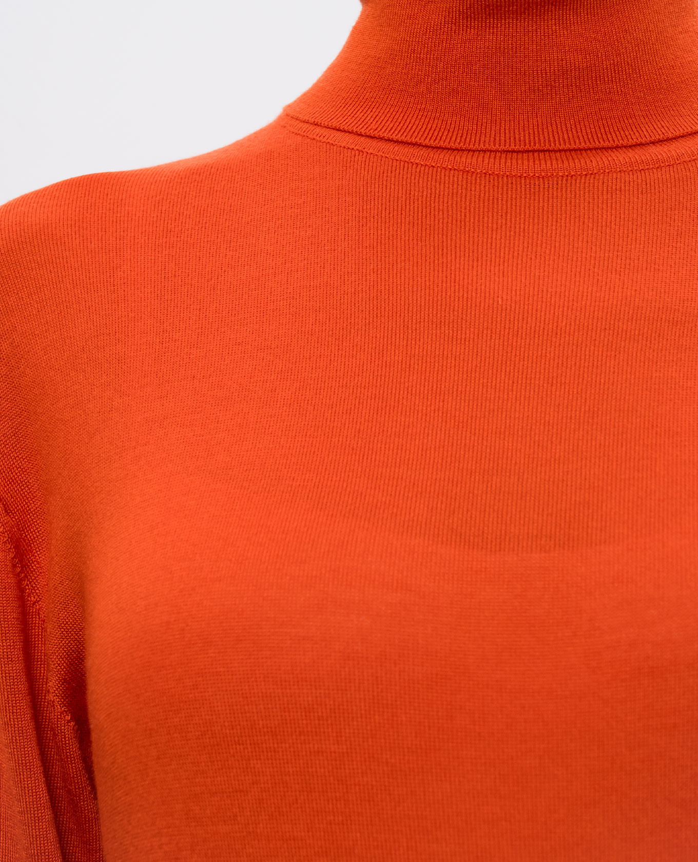 Orange golf made of wool, silk and cashmere Saint Laurent 5
