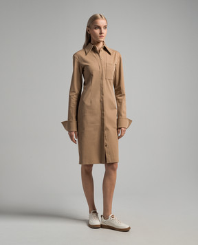 Max Mara Sportmax Felino beige shirt dress FELINO