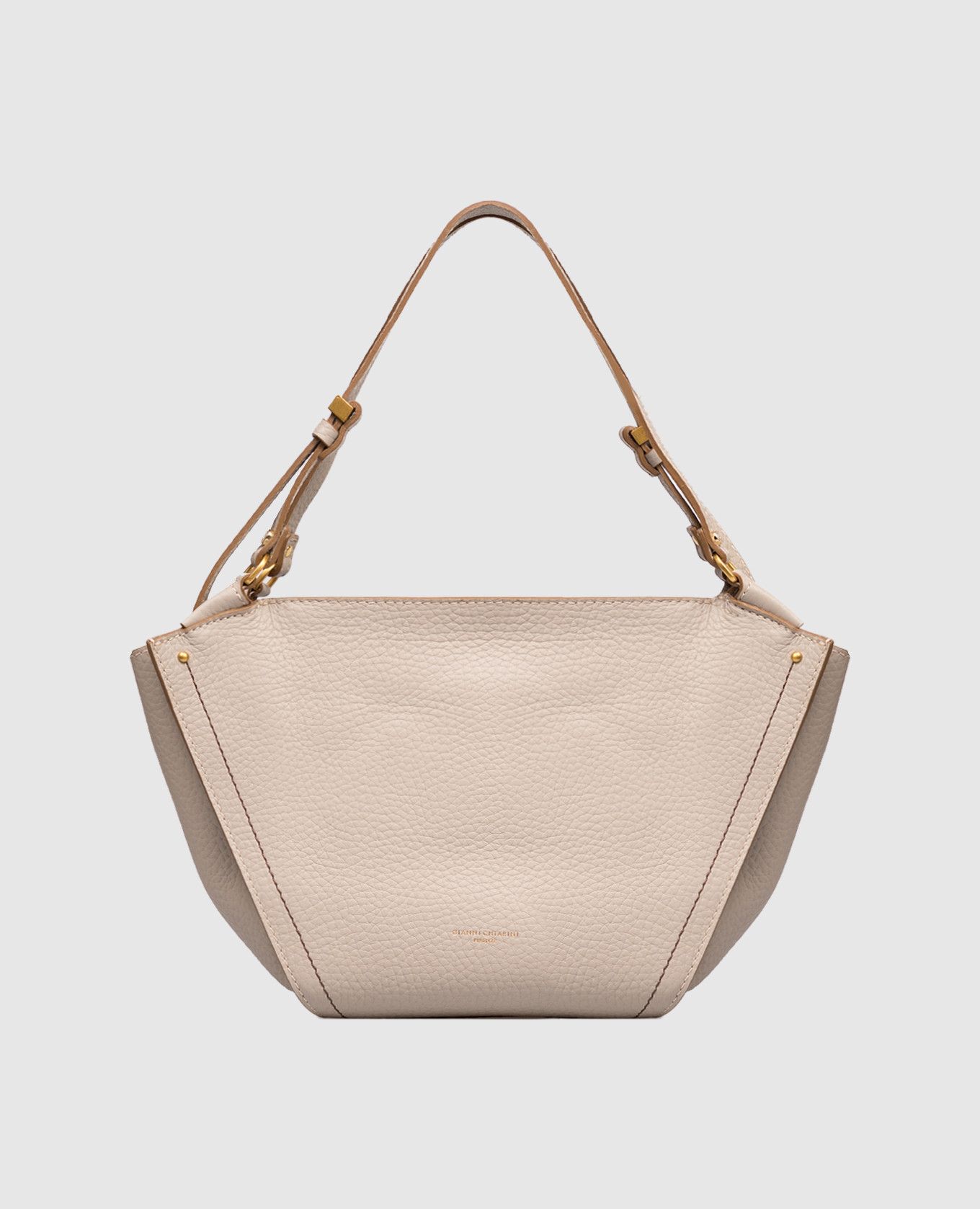 

Bloom beige leather tote bag Gianni Chiarini