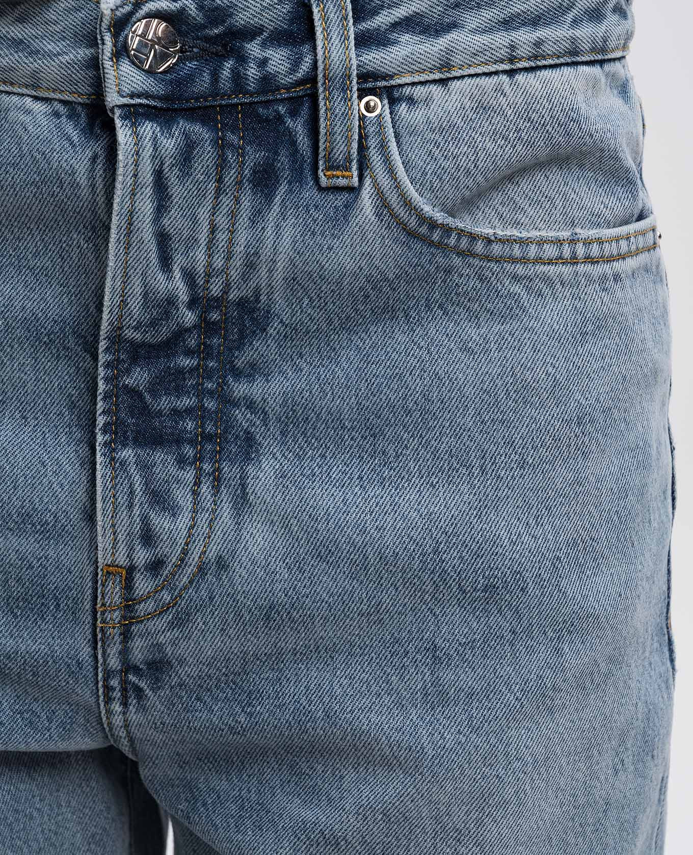 

Blue jeans with asymmetrical seams Toteme, Light blue