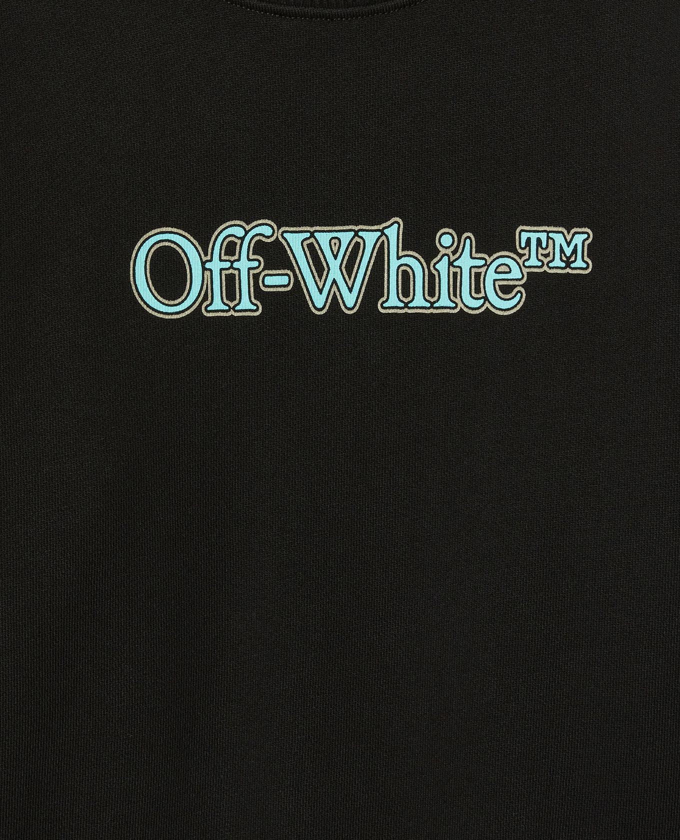 

Children's black long-sleeve shirt with logo print Off-White