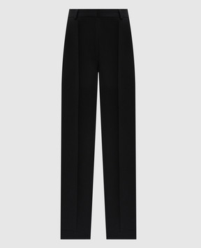 Toteme Black pants with wool 243WRB1637FB0026