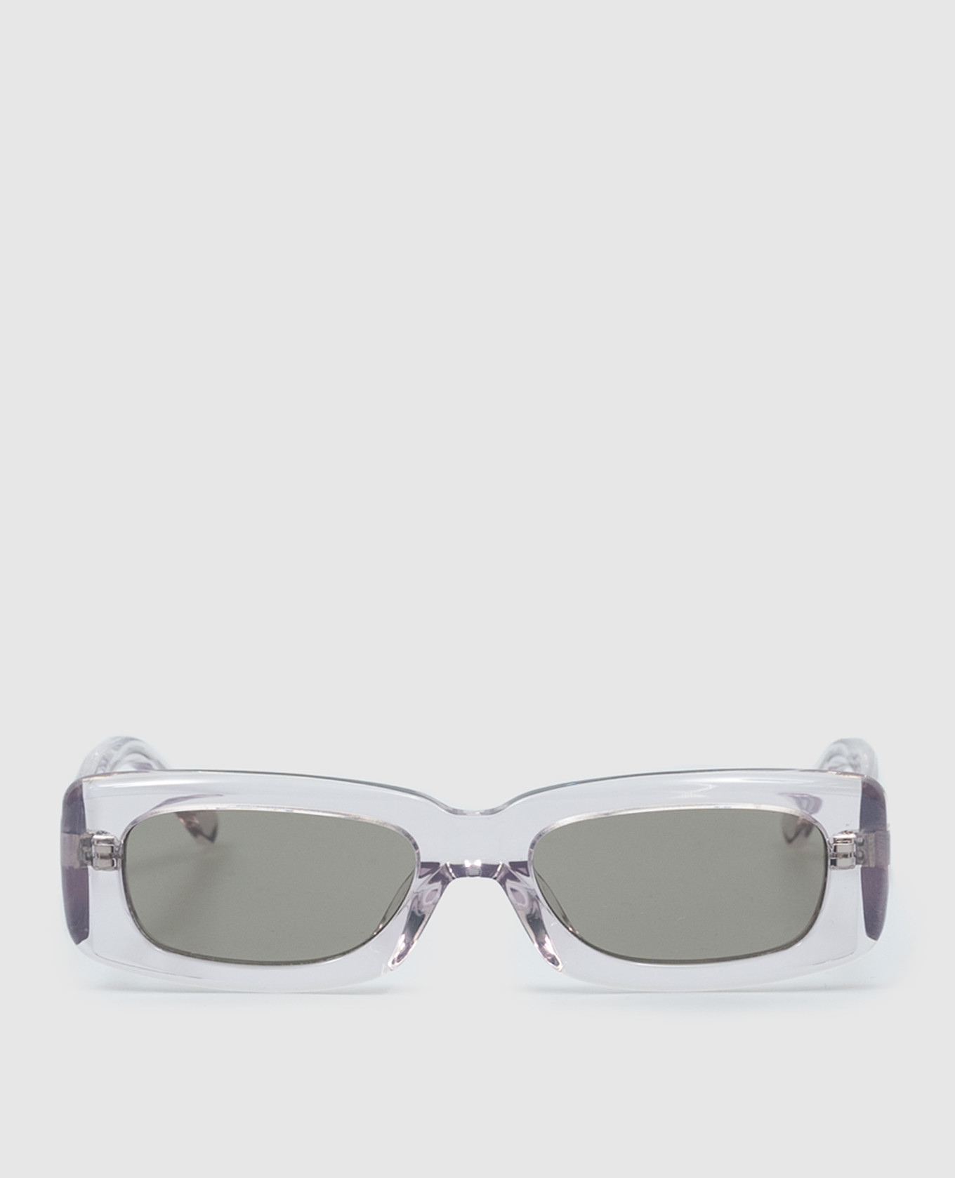 Mini marfa pink sunglasses the attico by linda farrow