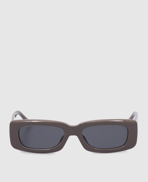 The Attico by Linda Farrow Occhiali da sole Mini Marfa marroni ATTICO16C25