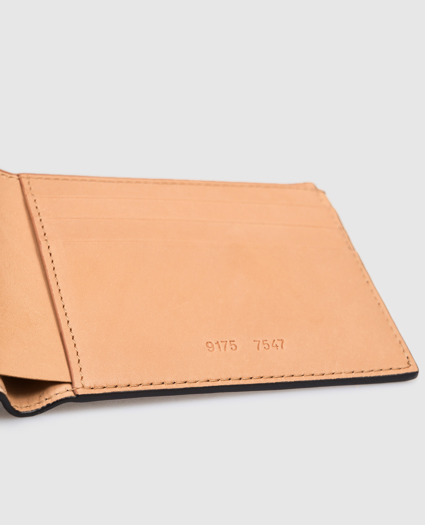 Black leather wallet Common Project 4