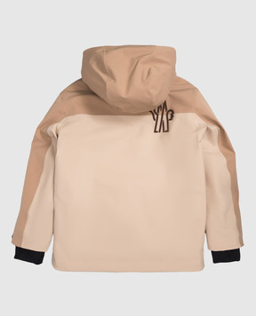 Moncler Grenoble ENFANT Children's beige ski jacket Moriond K29571A00006597S5810