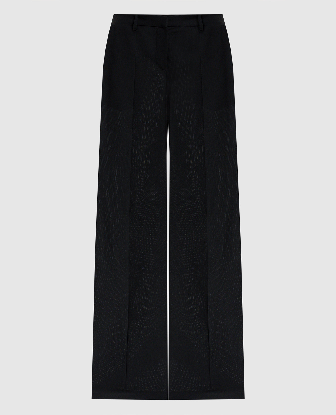 

Black silk flared pants Magda Butrym