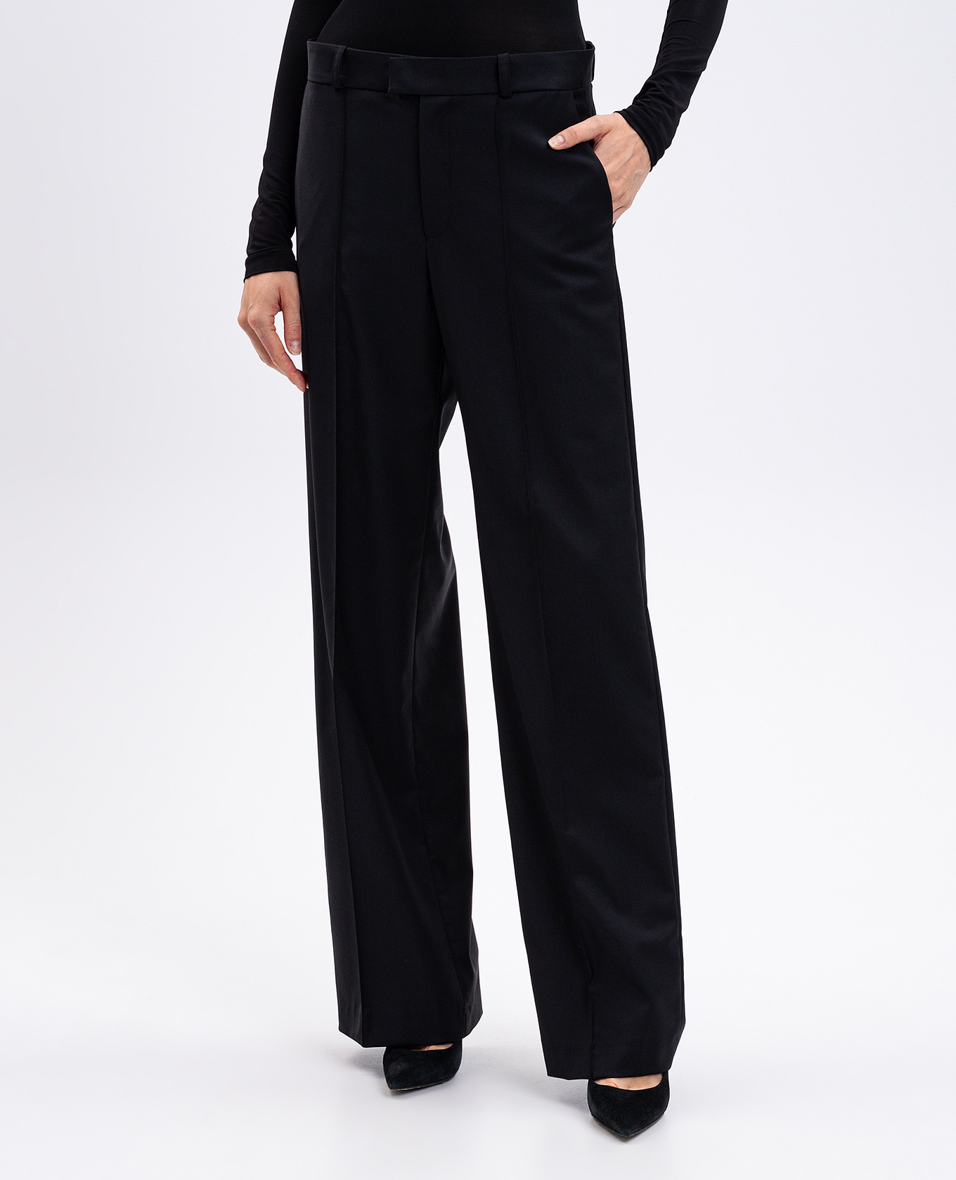 Black pants with wool Materiel 3
