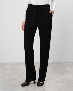 The Row Black pants made of wool 8303W2794