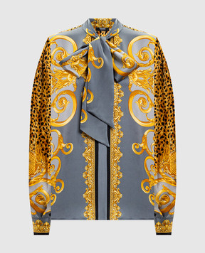 Versace Foulard Lavallière silk blouse 10216371A16262