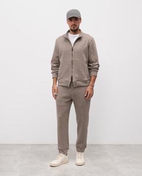 ISAIA Beige cashmere sports jacket MF001987200
