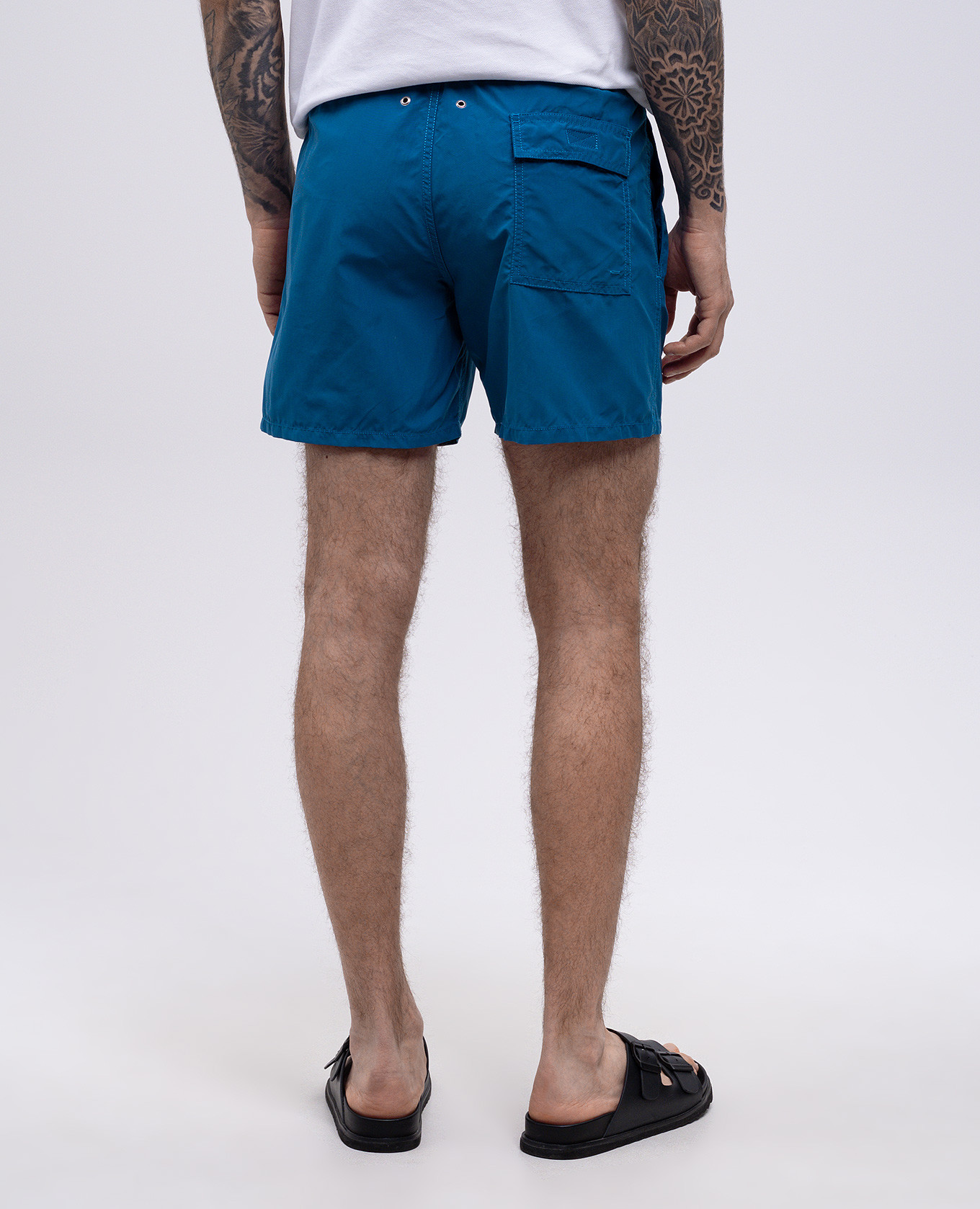 

Blue swim shorts with logo patch Vilebrequin