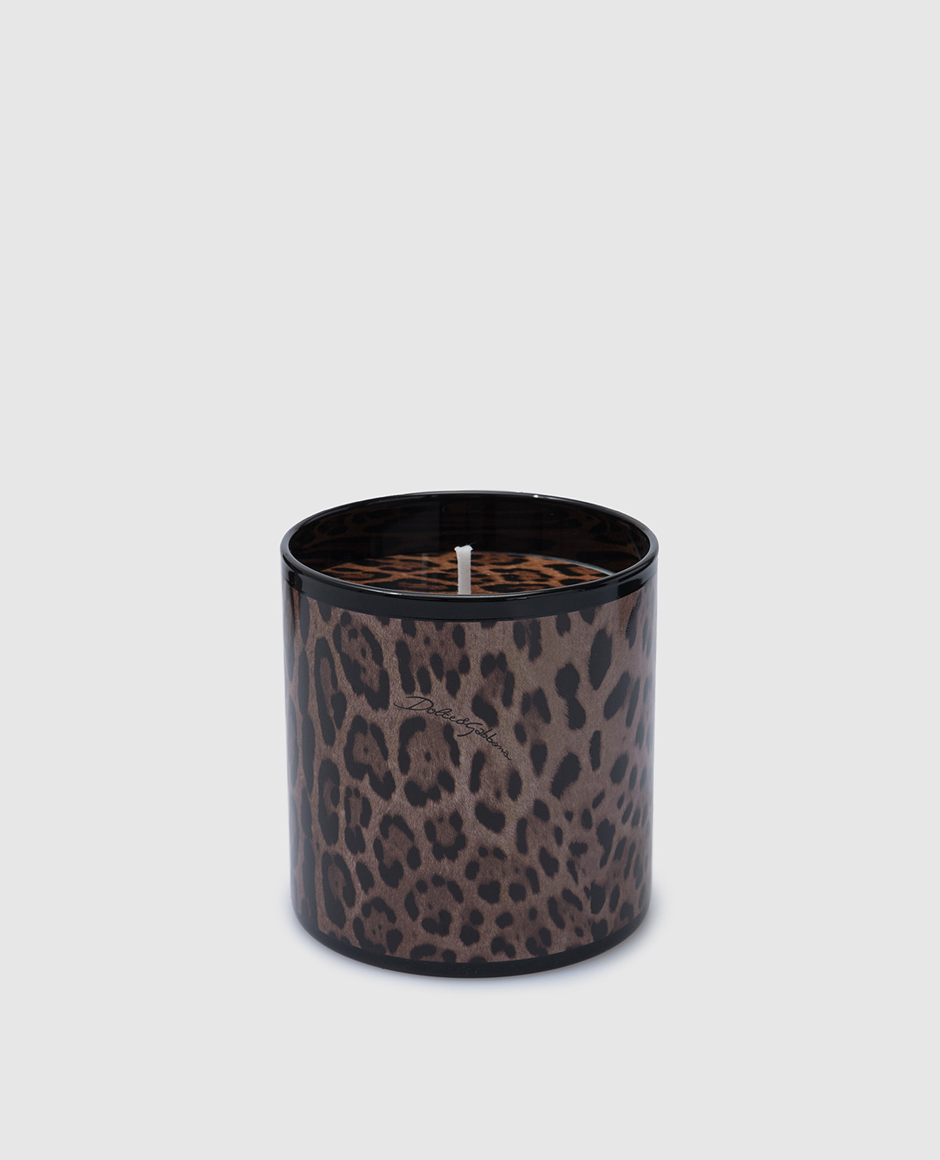 

Scented candle with patchouli scent in a glass candle holder Dolce&Gabbana, Brown