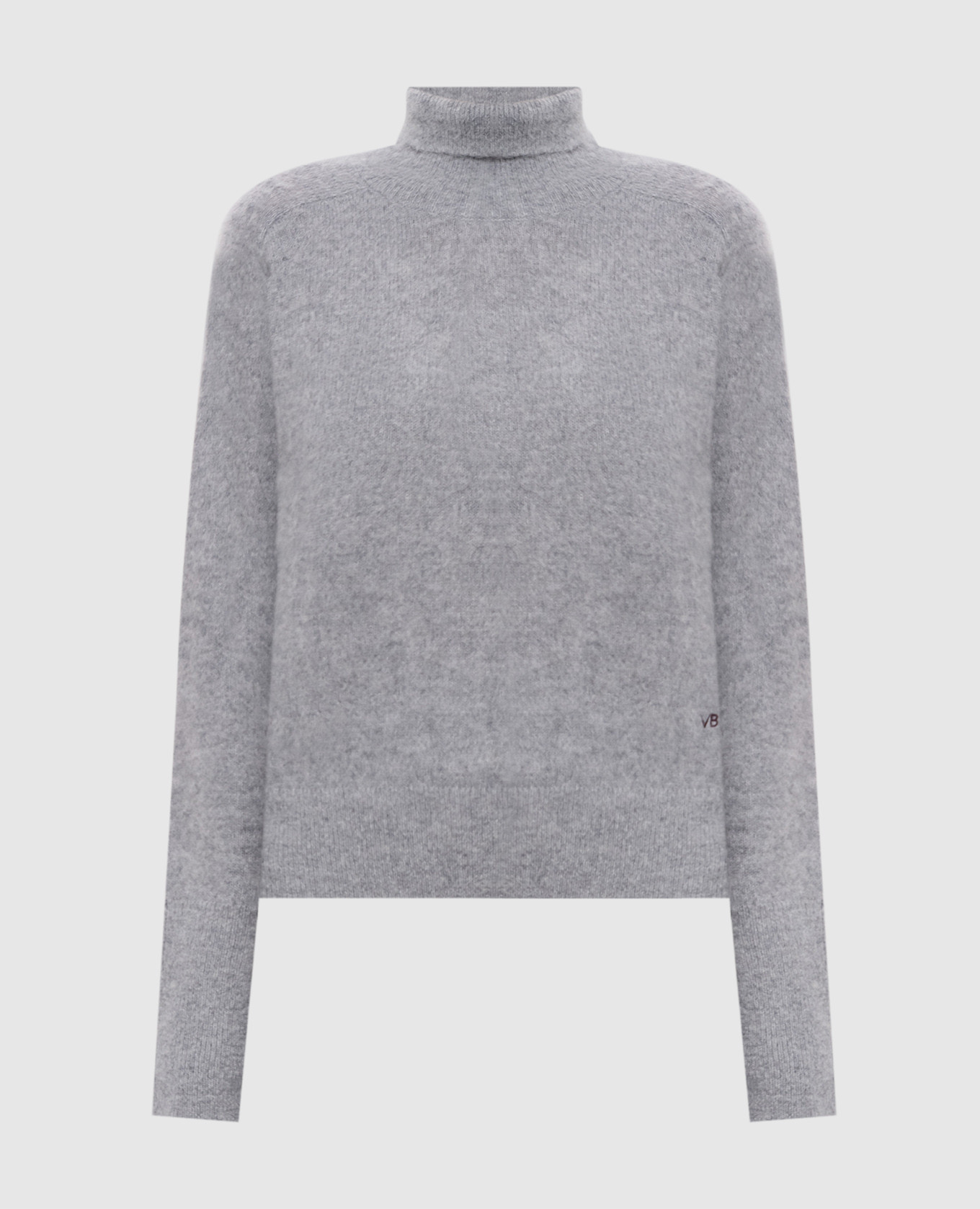 Gray alpaca wool sweater Victoria Beckham