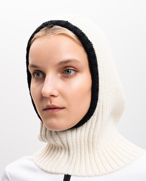 Goldbergh MARGOT white balaclava with wool GB60010243