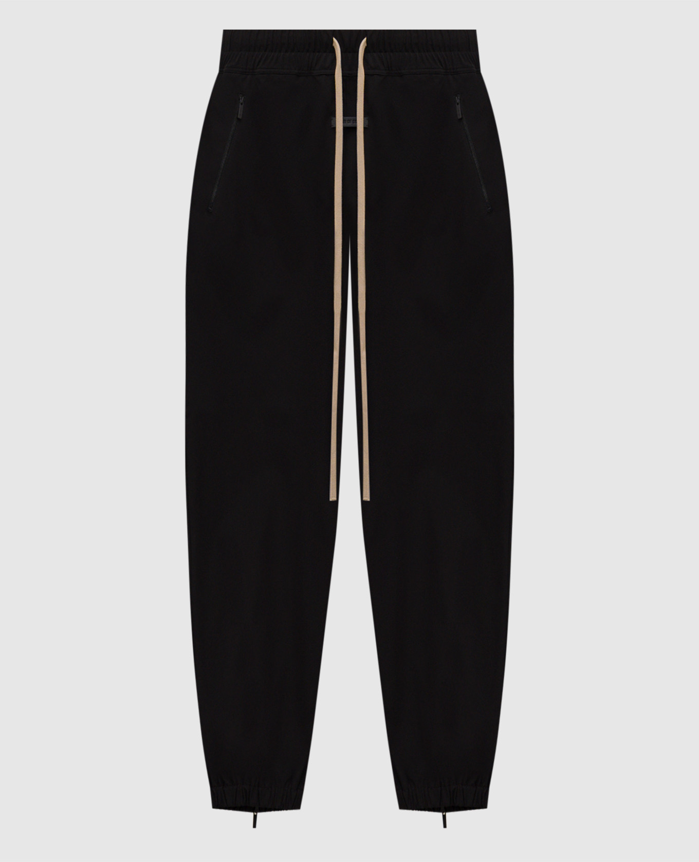 Black joggers with logo patch Fear of God