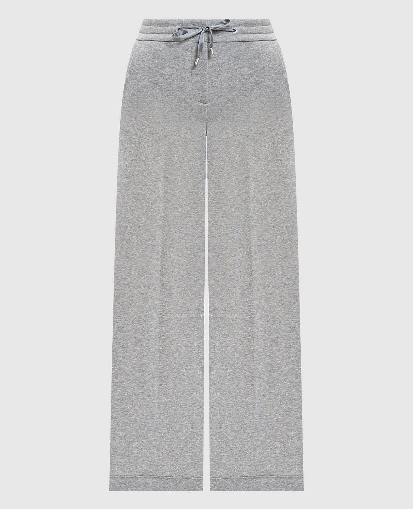 

Gray insulated pants with lurex Peserico, Grey