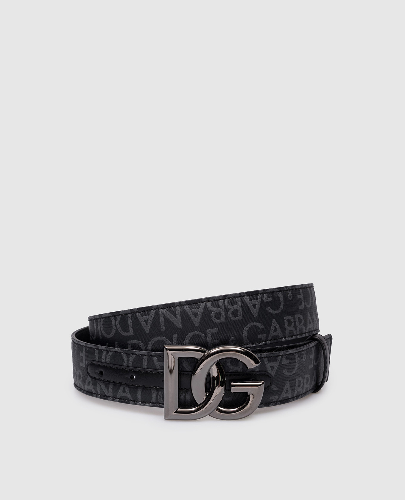 

Black belt with Dolce&Gabbana logo pattern Dolce&Gabbana