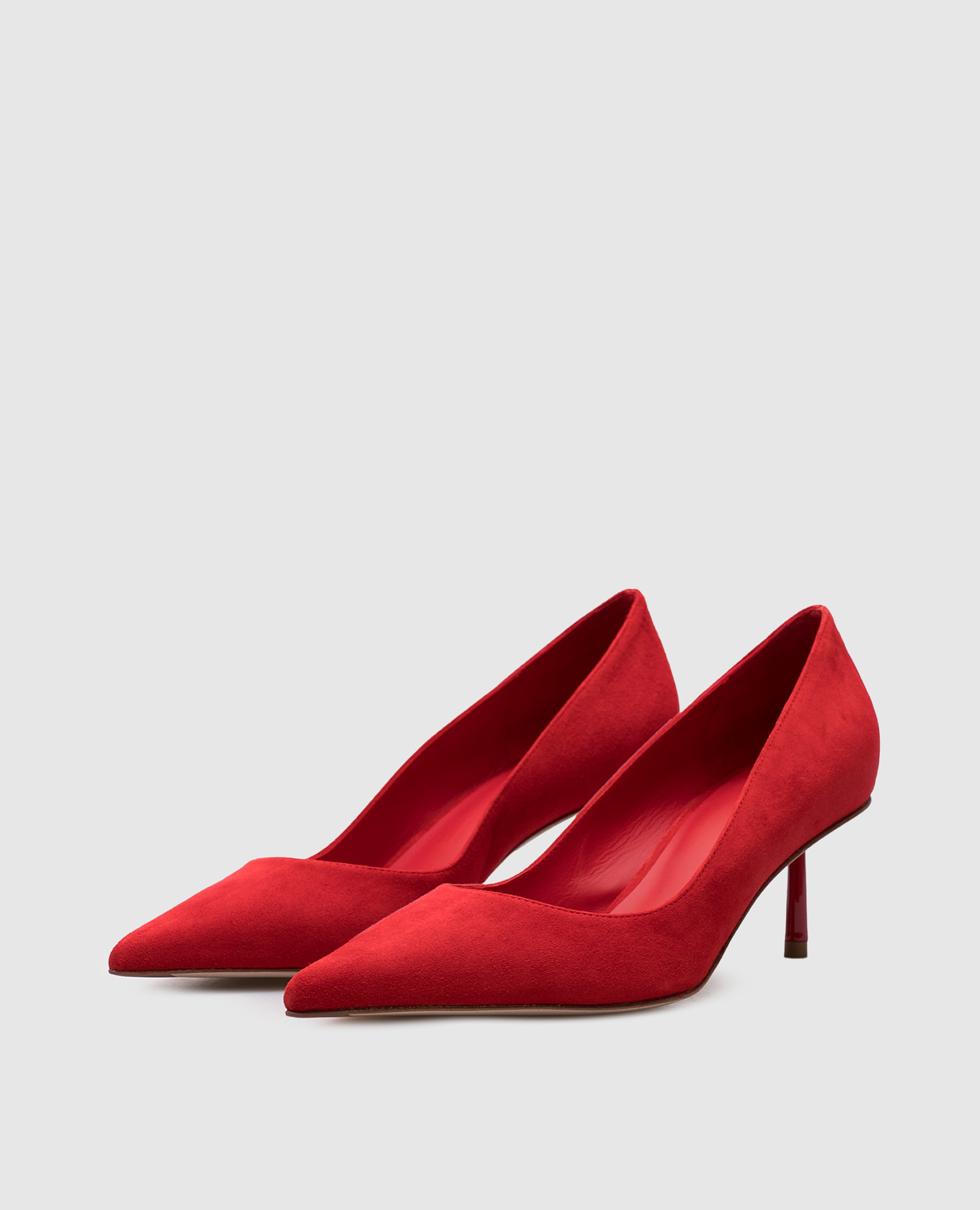 

Red suede shoes BELLA Le Silla
