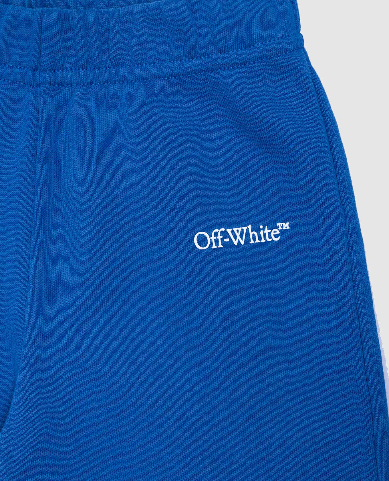 

Kids' blue joggers with logo print Off-White