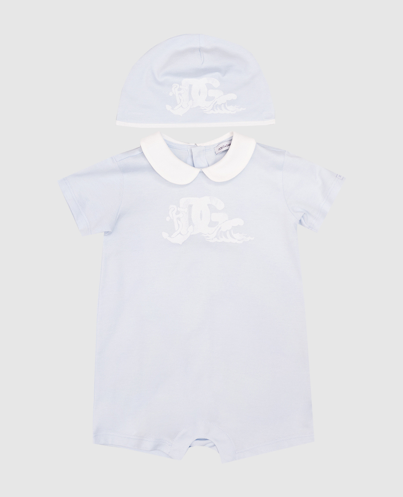 

Baby blue jumpsuit and hat set Dolce&Gabbana, Light blue