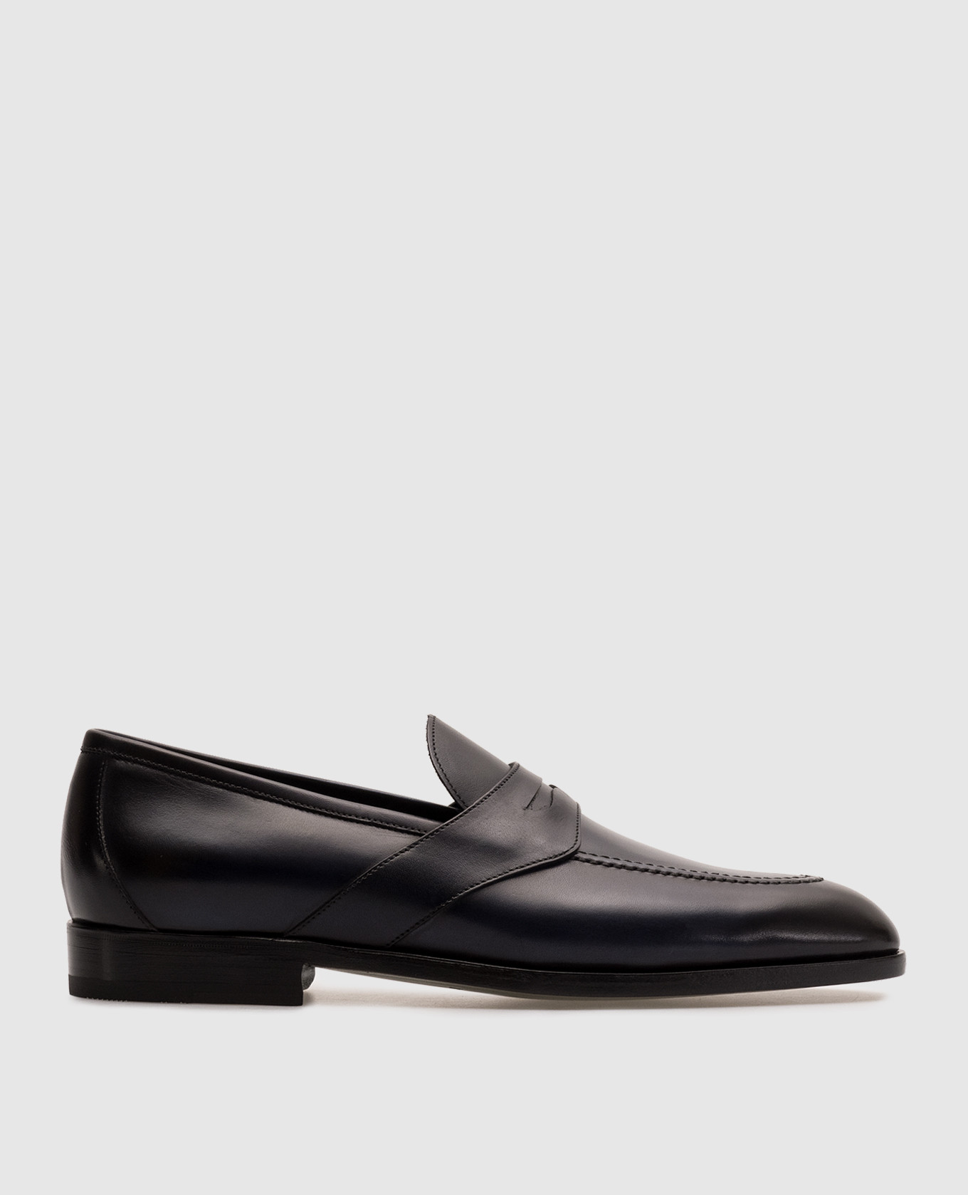 

Blue leather loafers Stefano Ricci