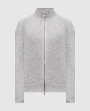 Brunello Cucinelli Gray cashmere cardigan M2200106