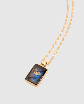 House of Fou Evil Eye Cosmos Necklace MONUEVILEYEPENDANT