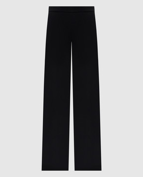 Twinset Black pants with logo 252TP2160