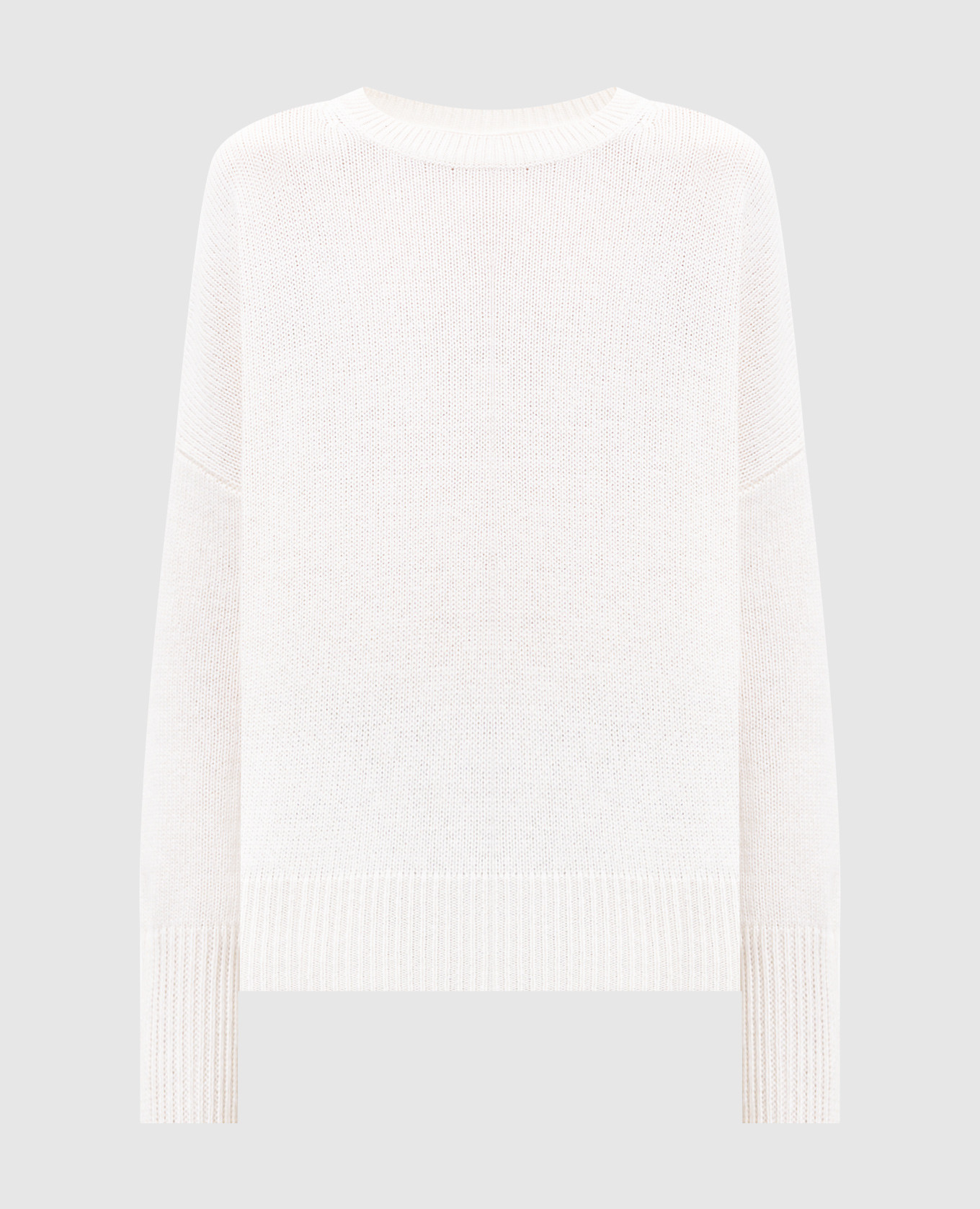 Mila white cashmere sweater LISA YANG