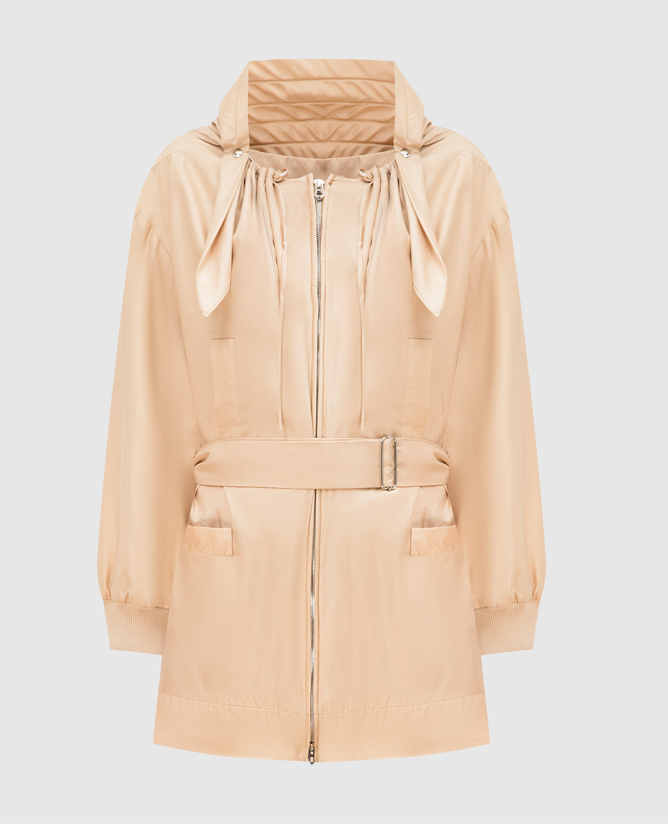 

Beige silk jacket Agnona