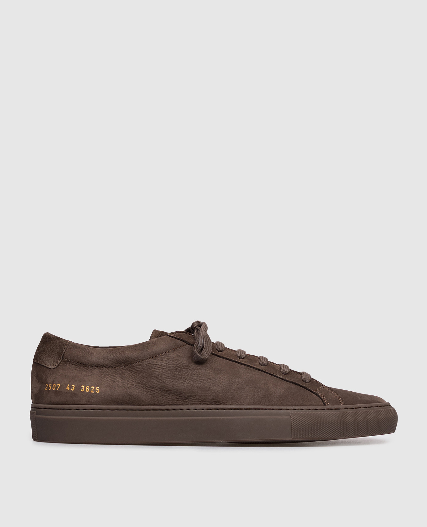 Brown Achilles nubuck sneakers Common Project