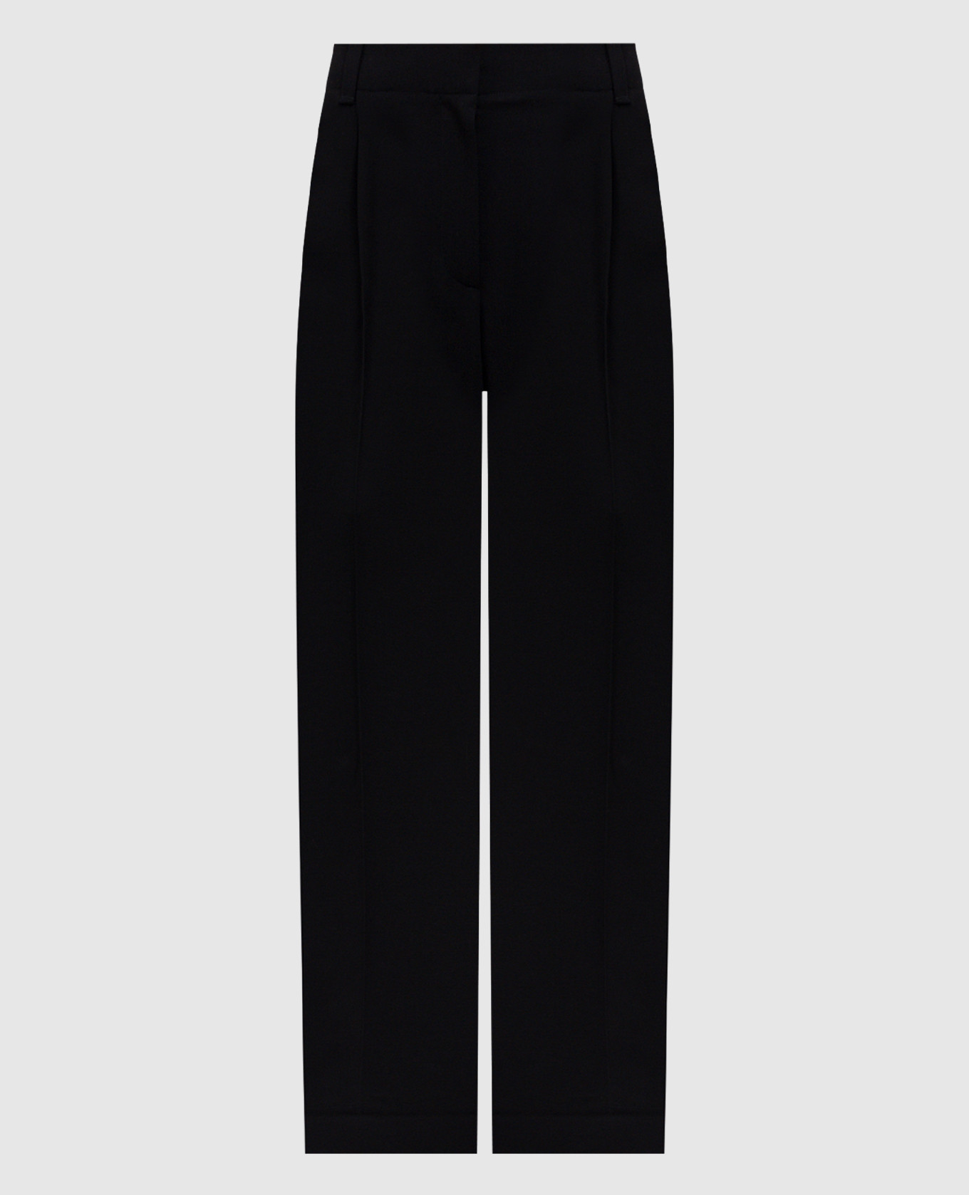 

Black Lenton wool trousers Khaite