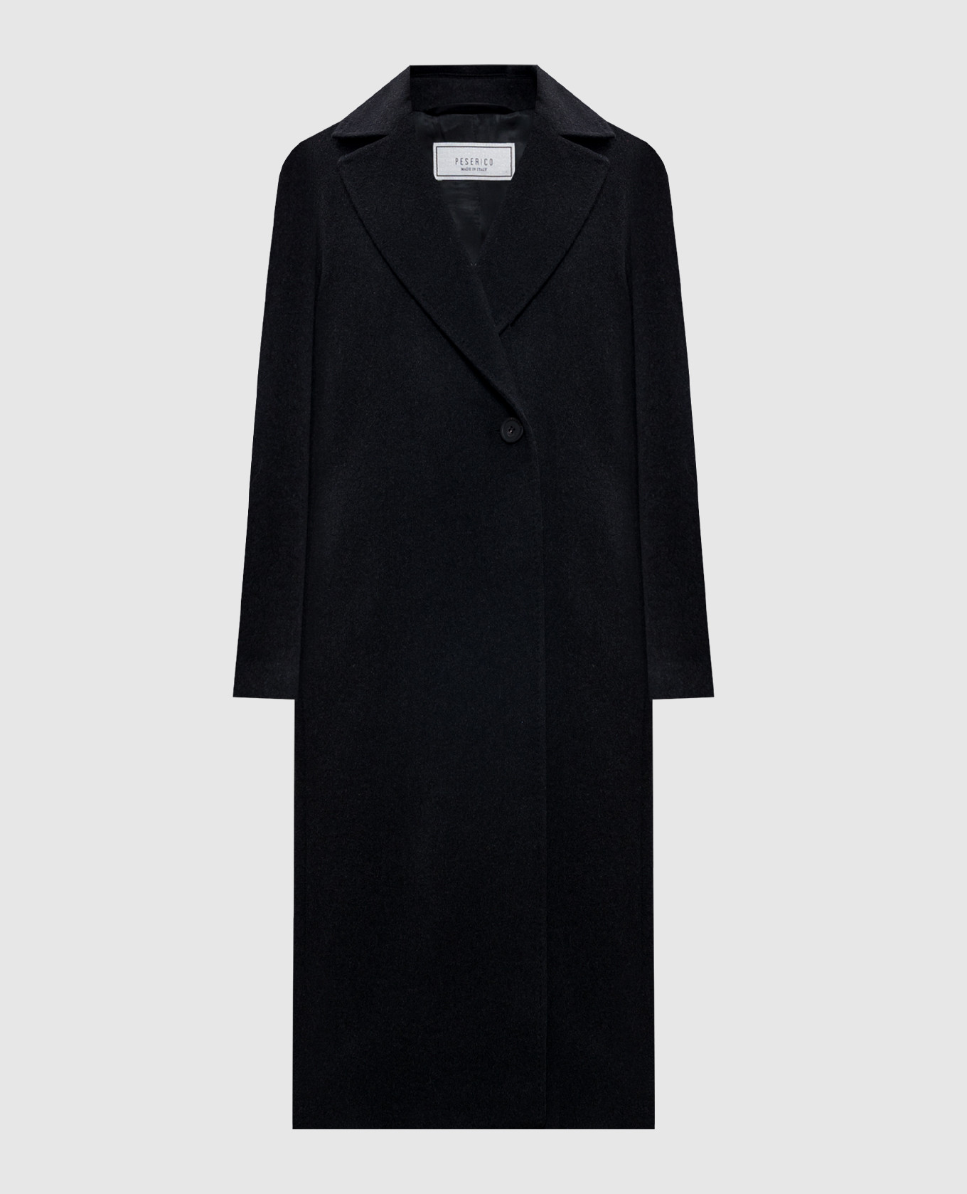 Scump/De Lux Peserico Black cashmere coat