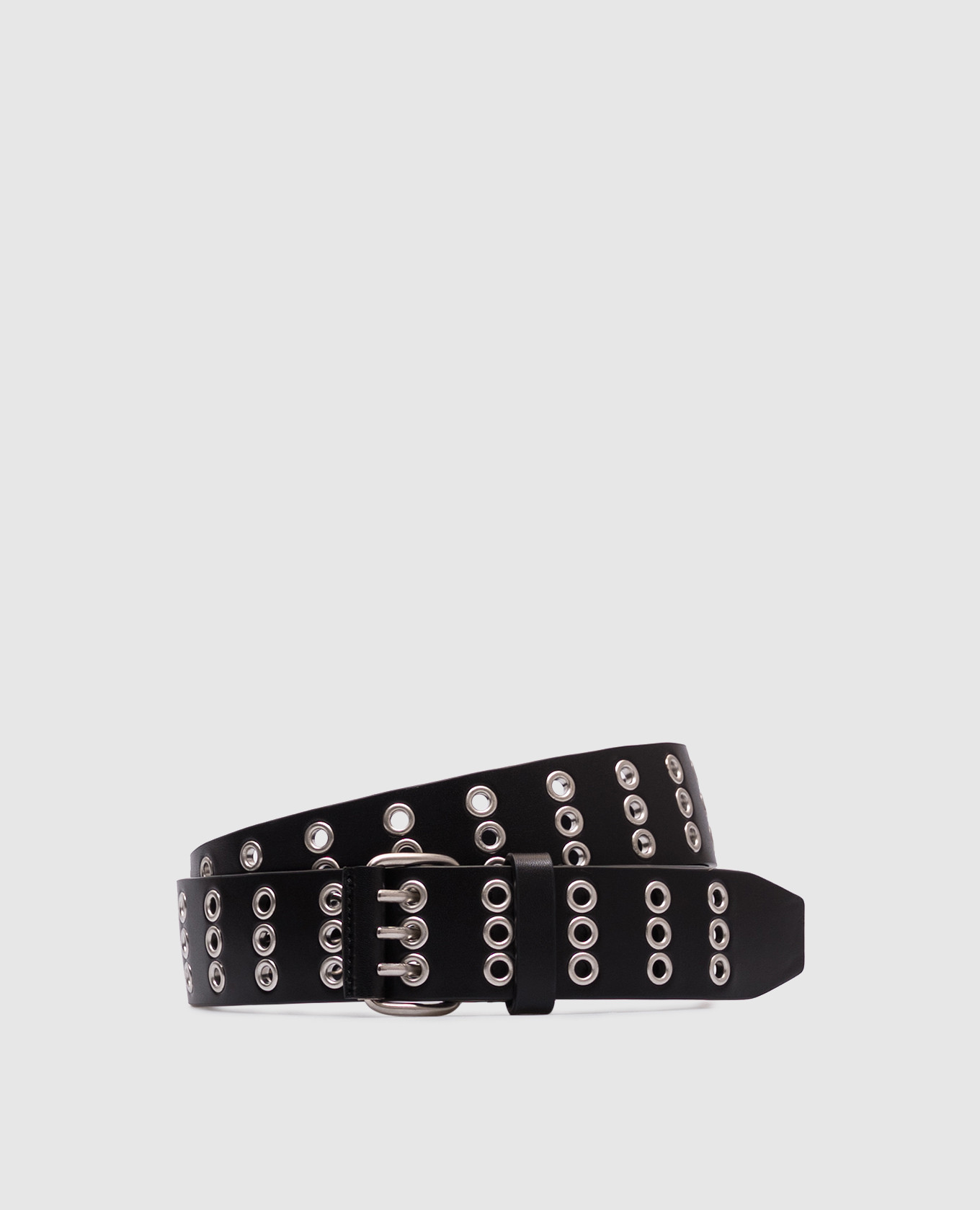 

Black Ezra leather belt Ann Demeulemeester
