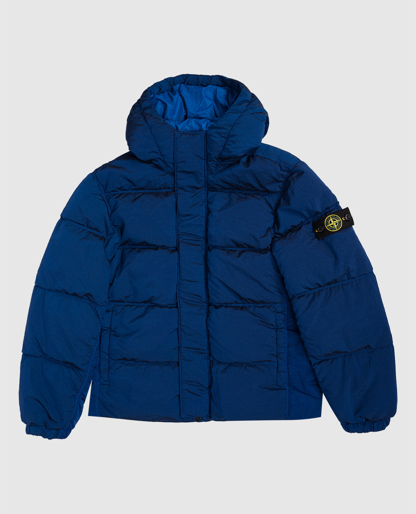 

Children's down jacket with logo Stone Island, Blue