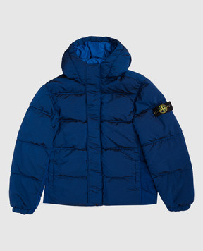 Stone Island Children's down jacket with logo K2S164100010S00194