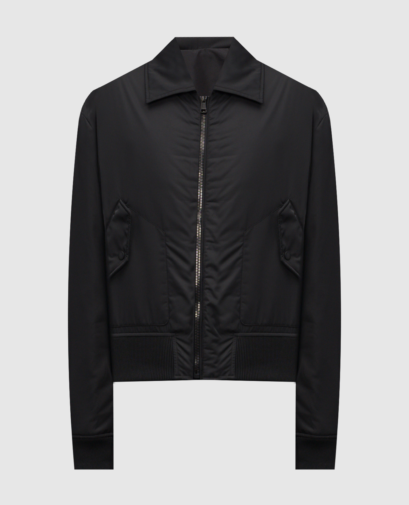 Black jacket with logo print Balmain