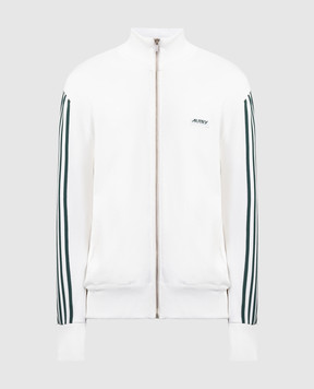 AUTRY White sports jacket with logo embroidery A24EJAPM528W