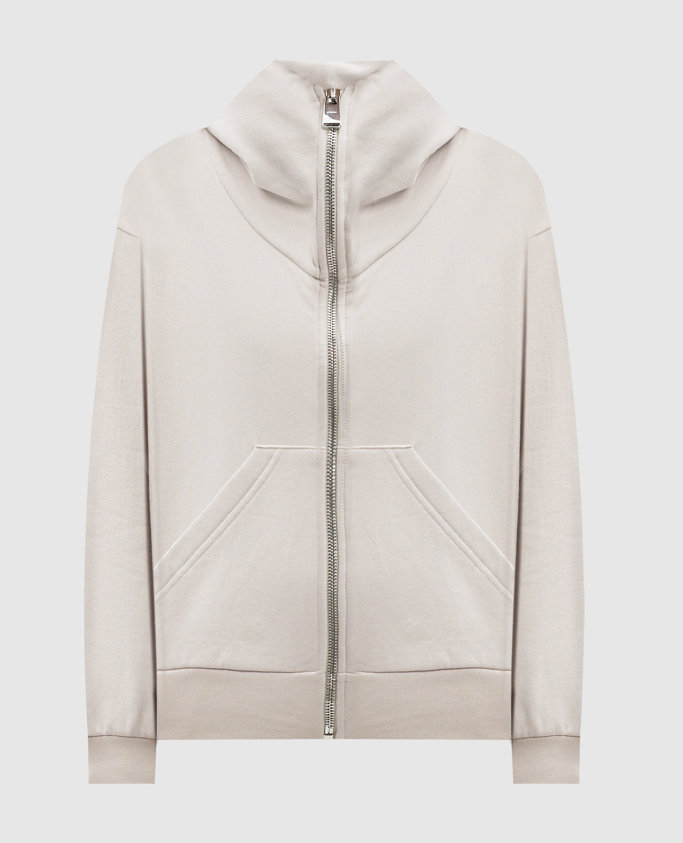 Beige sports jacket with logo dondup