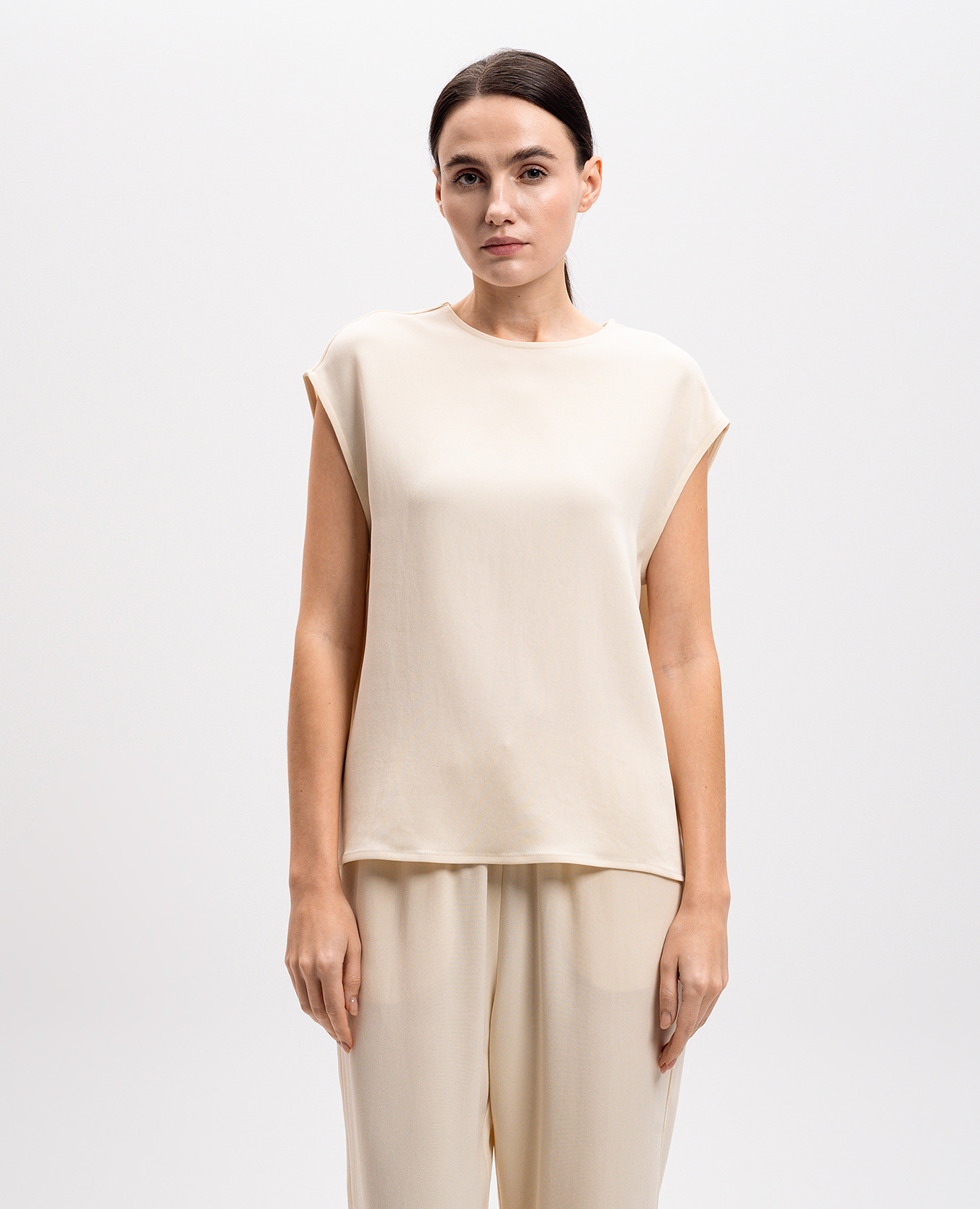 Dasha beige top Asceno 3