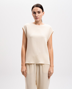 Asceno Dasha beige top T034F55C460