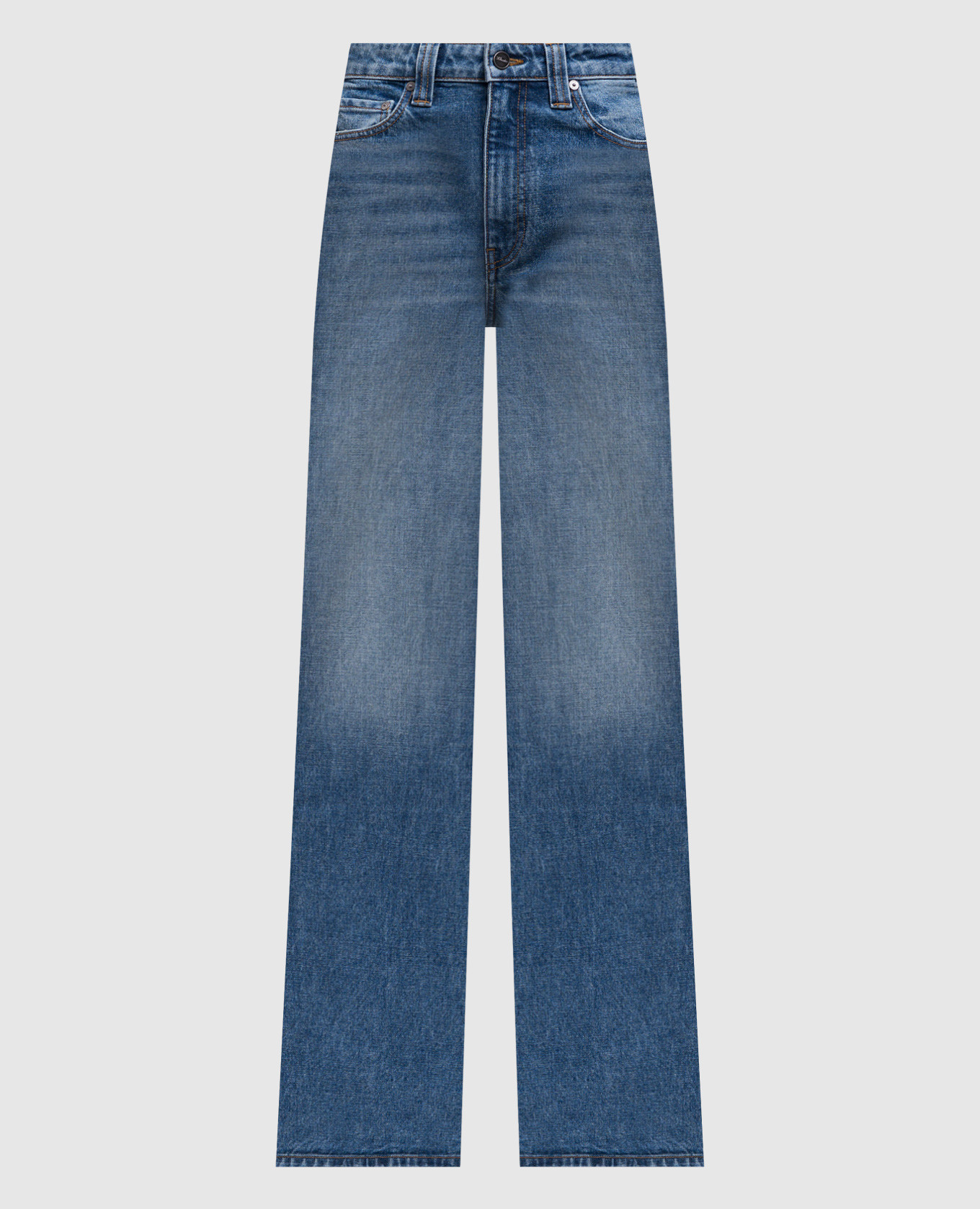 

Dane blue distressed jeans Khaite