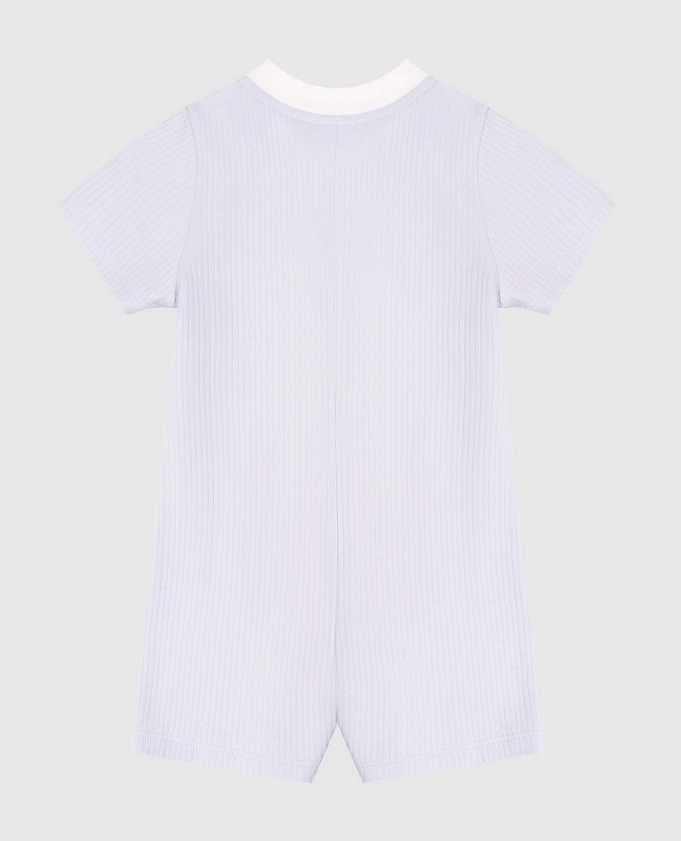 

Baby purple ribbed romper with logo Givenchy, Violet