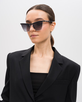 Balmain Victoire black sunglasses with logo BPS169B60