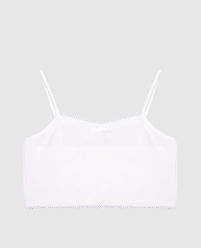 Story Loris Children's white top with lace 366796