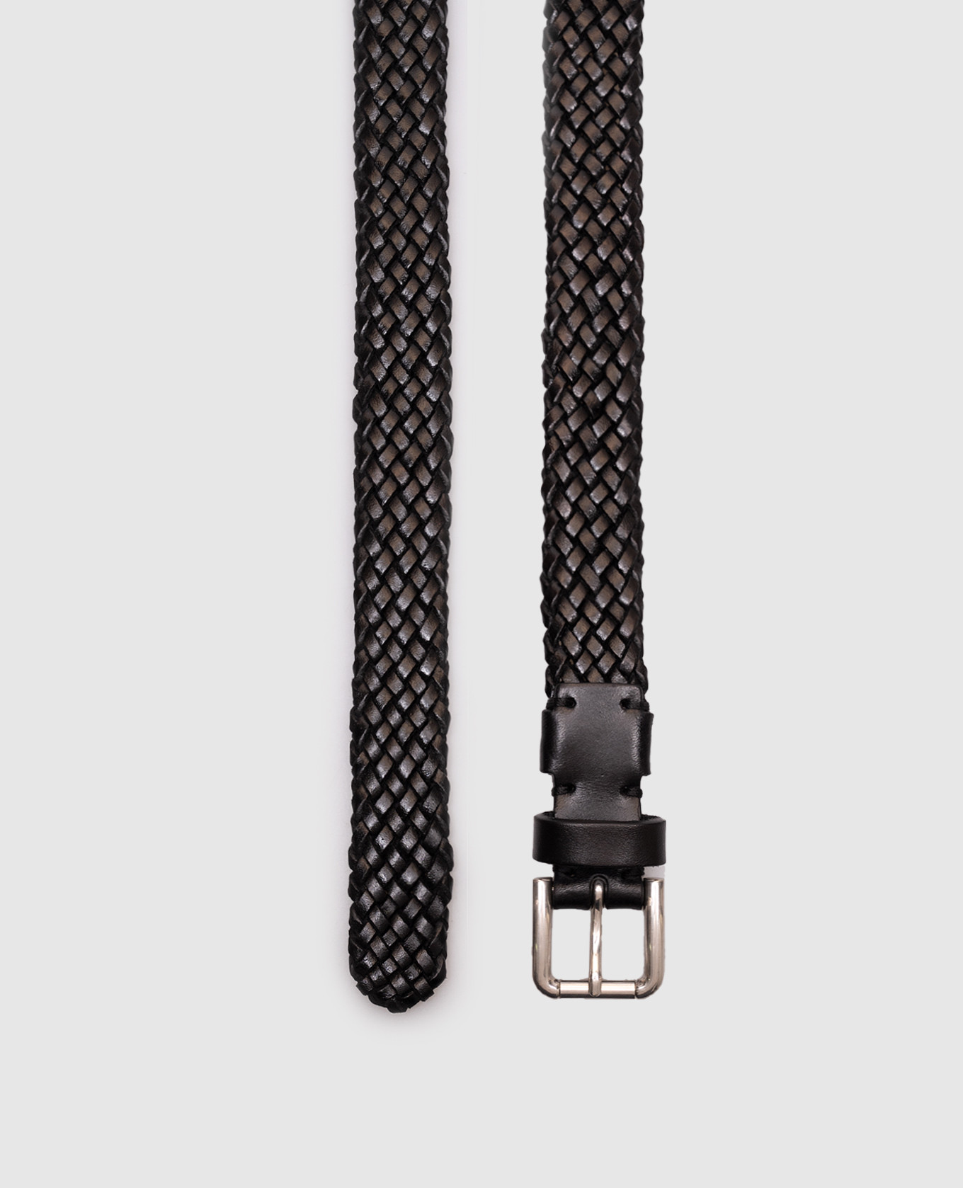 

Black leather braided belt Dolce&Gabbana