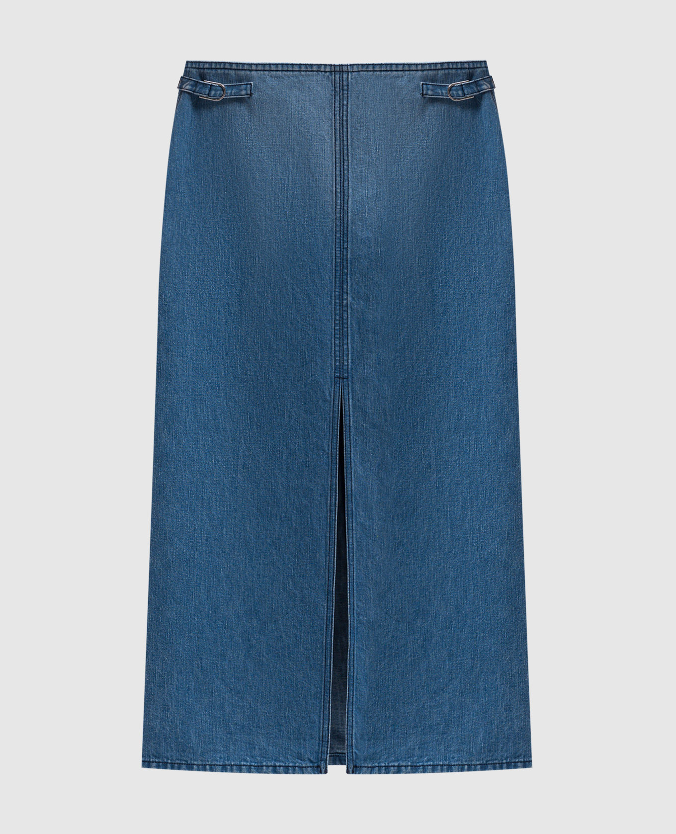 

Midi blue denim skirt Morelos Gabriela Hearst, Light blue