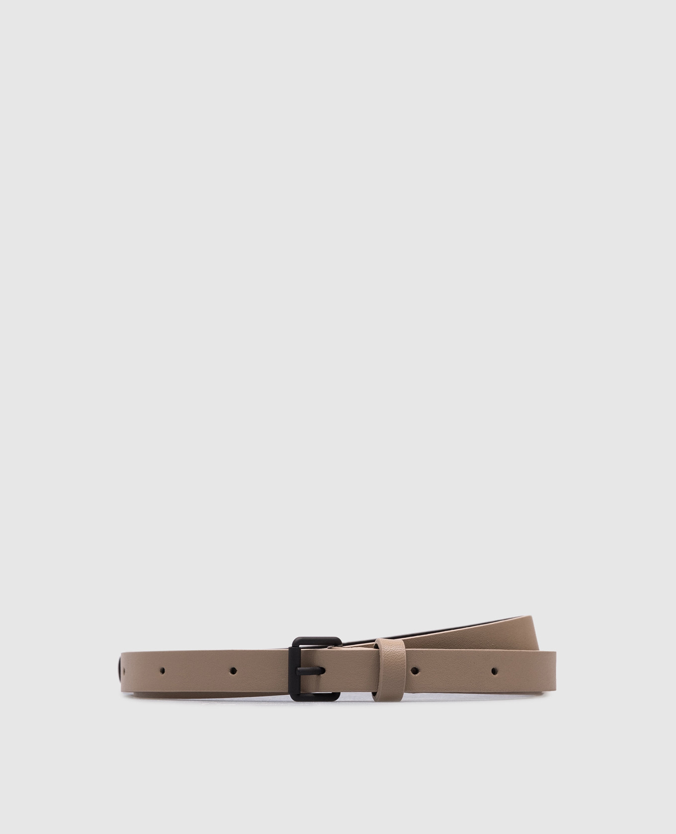 Beige leather belt VENICE Sofie D`Hoore