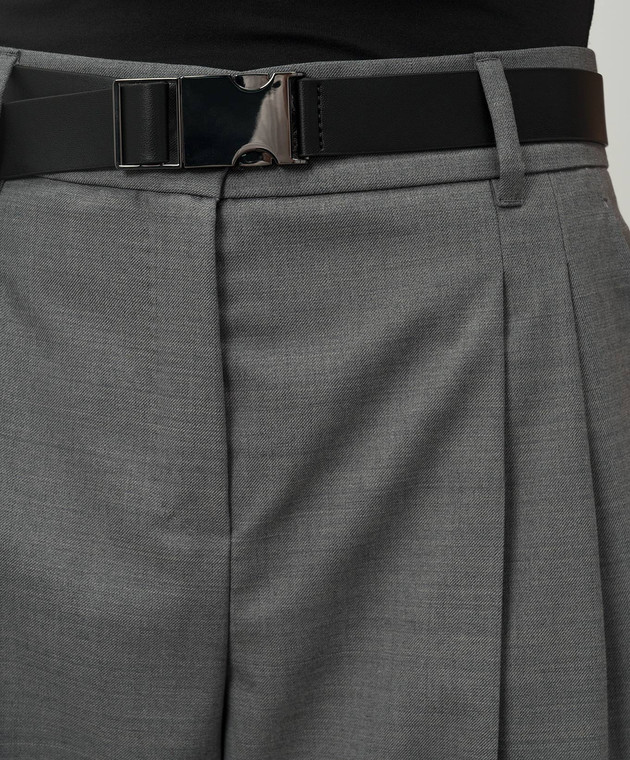 Max Mara - Gray pants JUANITA with wool JUANITA - shop with